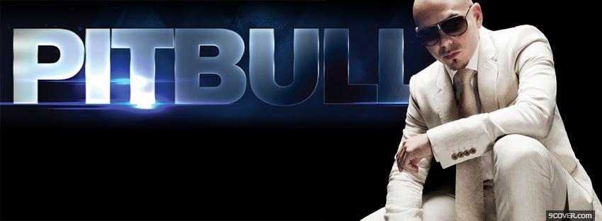 Photo music pitbull Facebook Cover for Free