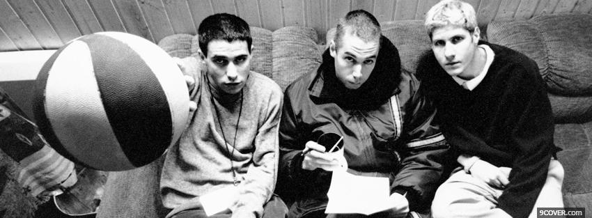 Photo beastie boys ball in the air Facebook Cover for Free