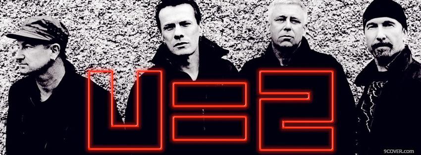 Photo music u 2 Facebook Cover for Free