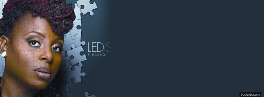 Photo ledisi abstract puzzle music Facebook Cover for Free