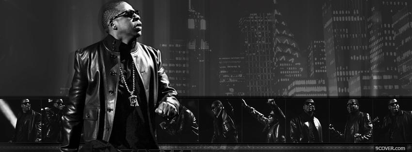 Photo jay z and buildings music Facebook Cover for Free