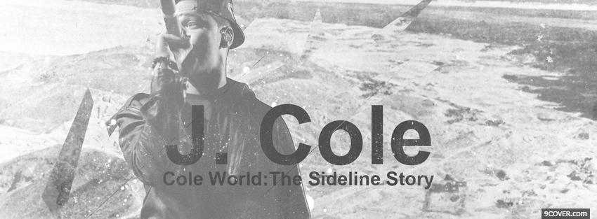 Photo j cole the sideline story Facebook Cover for Free