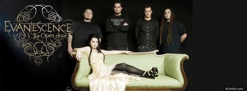 Photo music evanescence the open door Facebook Cover for Free