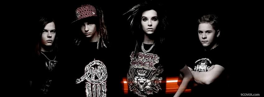 Photo music tokio hotel band Facebook Cover for Free