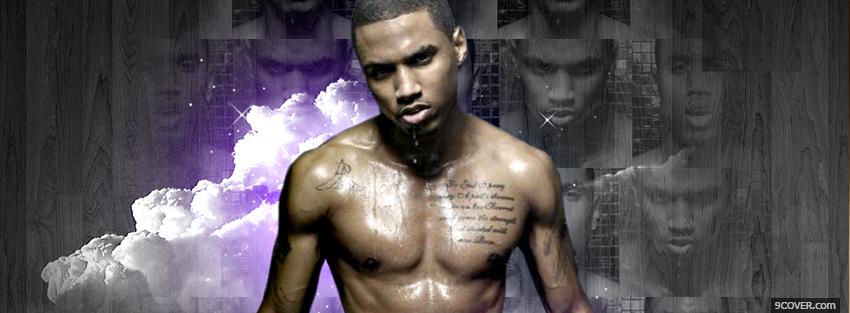 Photo trey songz with tattoos music Facebook Cover for Free