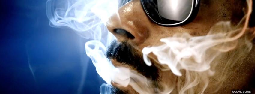 Photo snoop dogg with smoke music Facebook Cover for Free