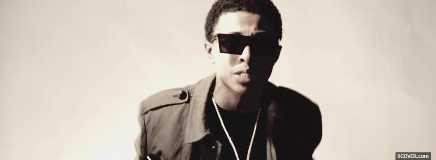 Photo diggy simmons black and white Facebook Cover for Free