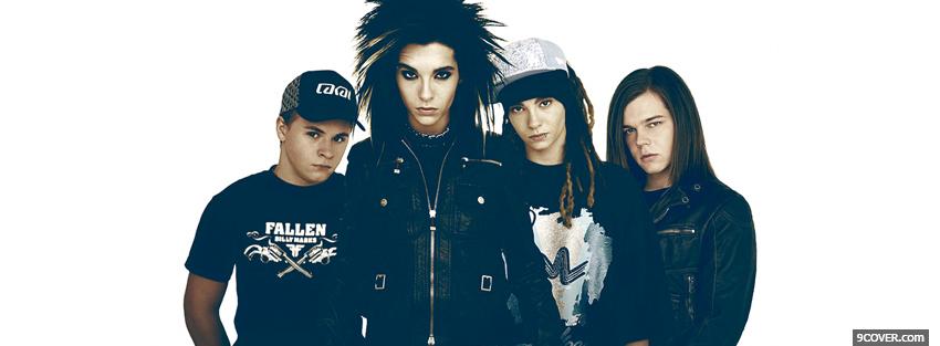 Photo the tokio hotel band together Facebook Cover for Free