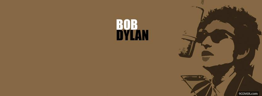 Photo brown bob dylan music Facebook Cover for Free