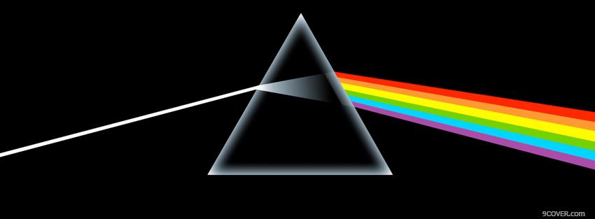 Photo pink floyd dark side of the moon Facebook Cover for Free
