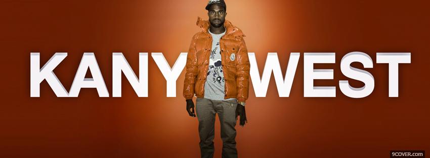 Photo music kanye west Facebook Cover for Free