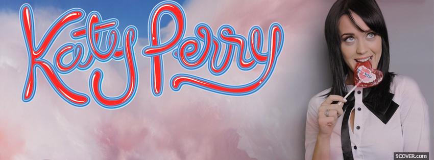 Photo katy perry and clouds Facebook Cover for Free