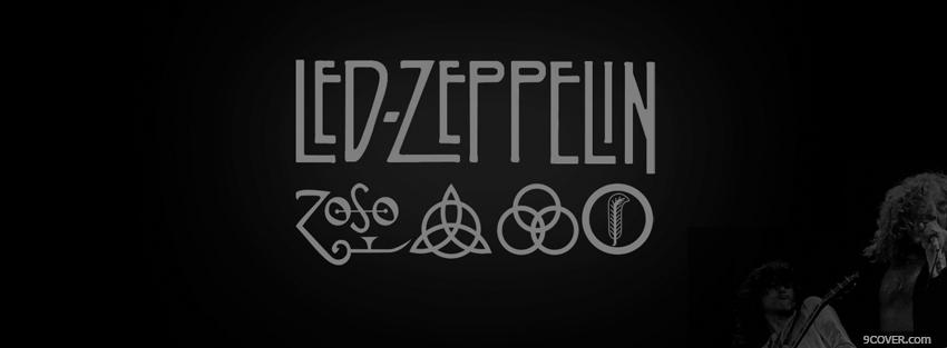 Photo music led zeppelin Facebook Cover for Free