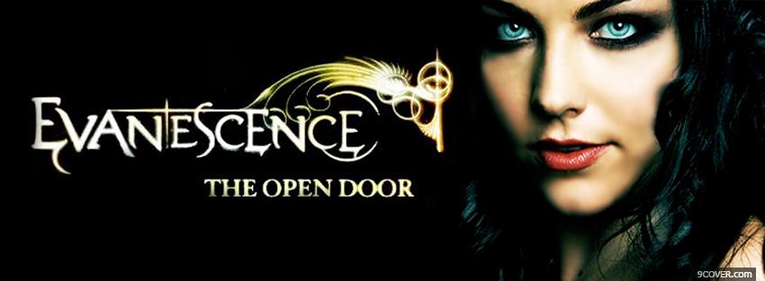 Photo evanescence the open door Facebook Cover for Free
