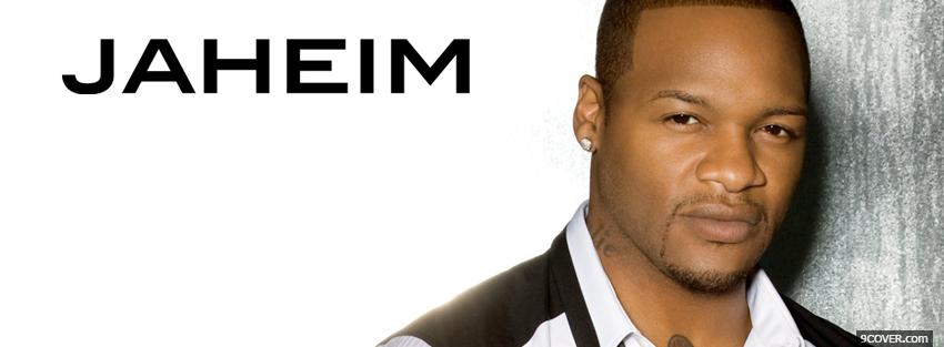 Photo music jaheim serious Facebook Cover for Free