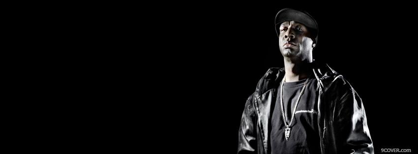 Photo grandmaster flash standing Facebook Cover for Free