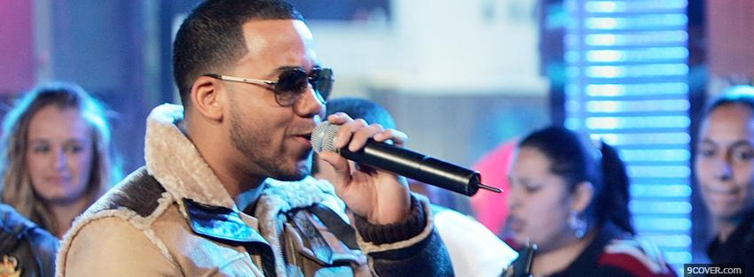 Photo anthony romeo santos singing music Facebook Cover for Free