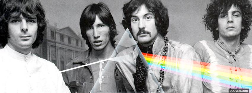 Photo men of pink floyd music Facebook Cover for Free
