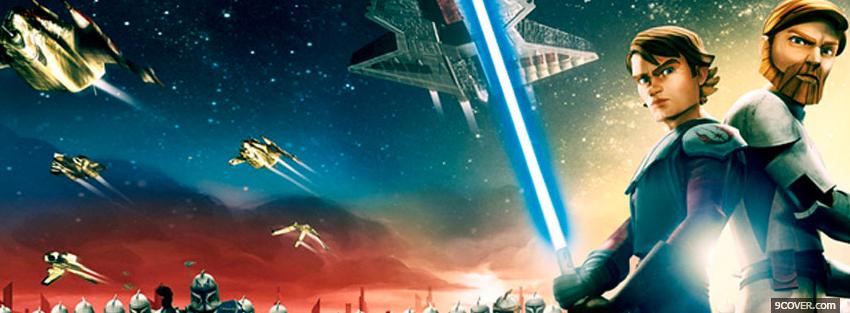 Photo star wars the clone wars Facebook Cover for Free