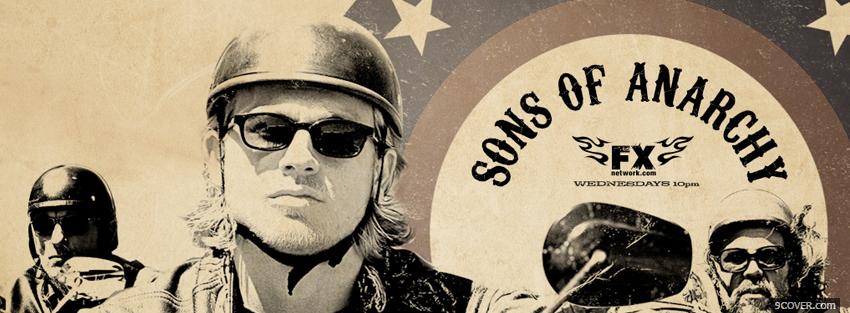 Photo tv shows sons of anarchy soldiers Facebook Cover for Free