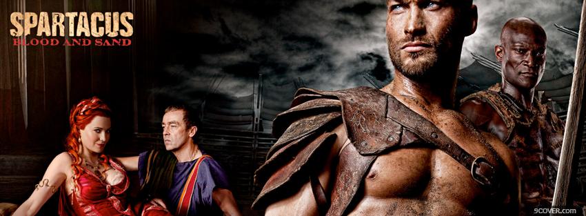 Photo tv shows spartacus Facebook Cover for Free