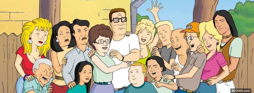 Photo tv shows king of the hill crew Facebook Cover for Free