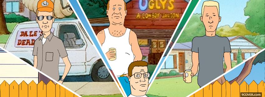 Photo tv shows king of the hill men Facebook Cover for Free