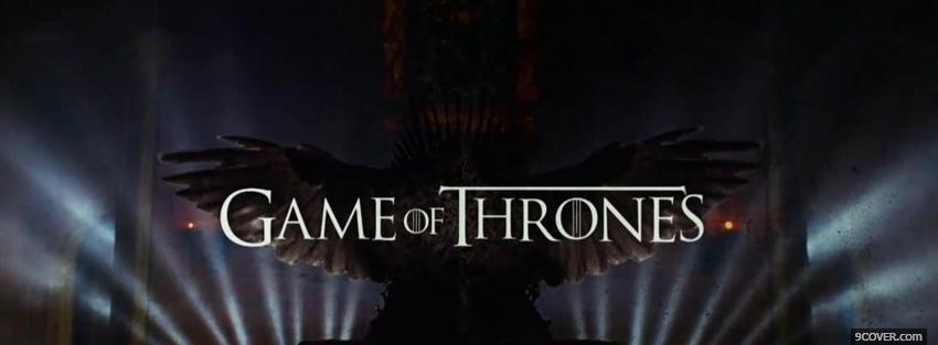 Photo tv shows game of thrones Facebook Cover for Free