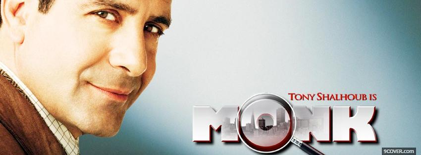 Photo tv shows monk Facebook Cover for Free