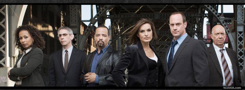 Photo law and order crew Facebook Cover for Free