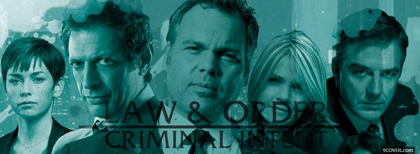 Photo law and order criminal intent Facebook Cover for Free