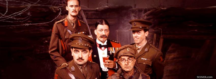 Photo blackadder goes forth tv series Facebook Cover for Free