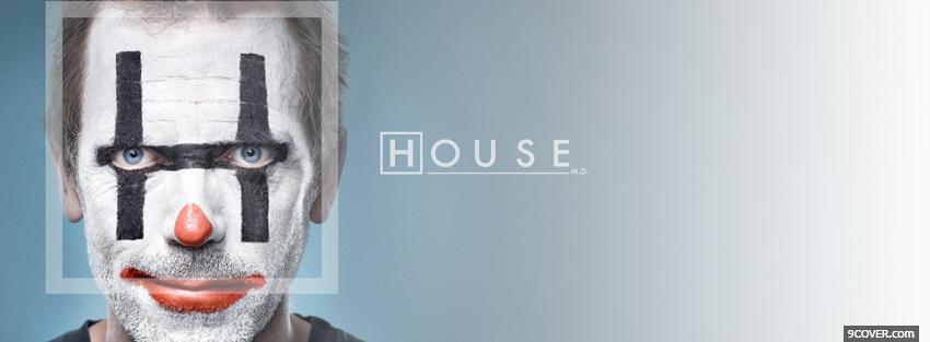 Photo tv shows clown doctor house Facebook Cover for Free