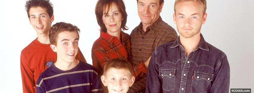 Photo tv shows malcolm in the middle family Facebook Cover for Free