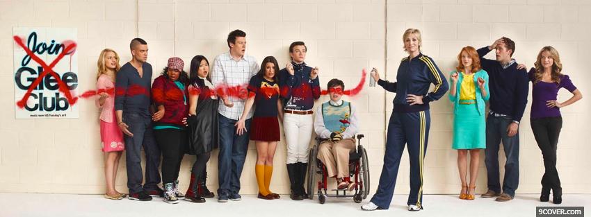 Photo join the glee club tv shows Facebook Cover for Free
