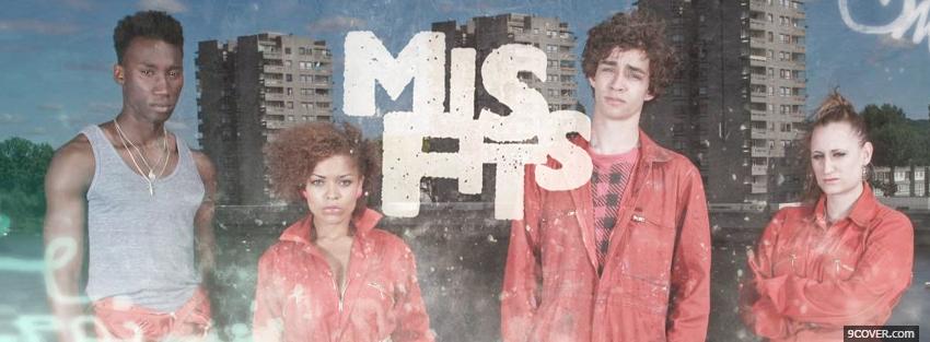 Photo tv shows mis fits serious Facebook Cover for Free