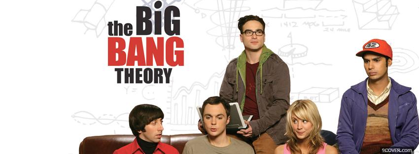 Photo the big bang theory Facebook Cover for Free