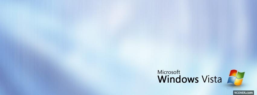 Photo cloudy microsoft windows Facebook Cover for Free