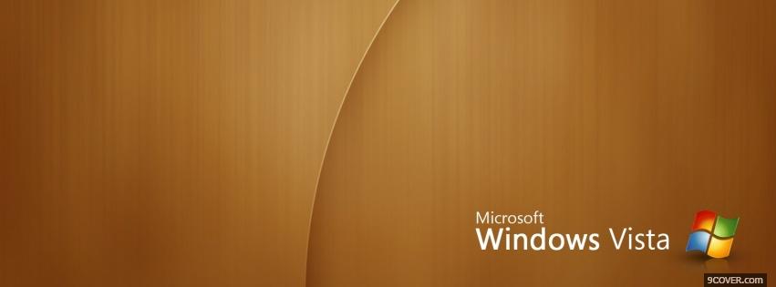 Photo brown microsoft computers Facebook Cover for Free