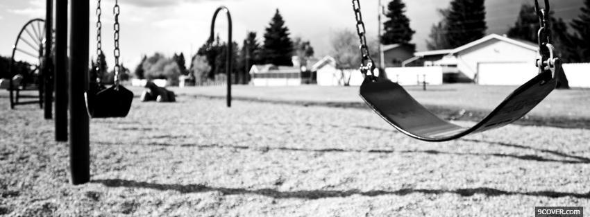 Photo childrens playground Facebook Cover for Free