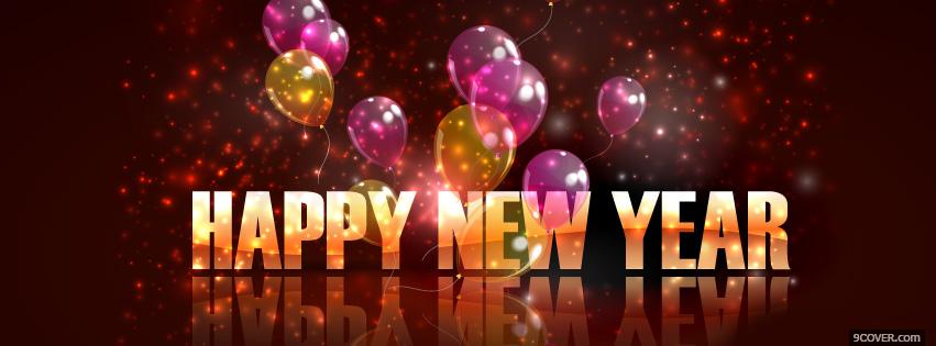 sweet happy new year 2016 Photo Facebook Cover