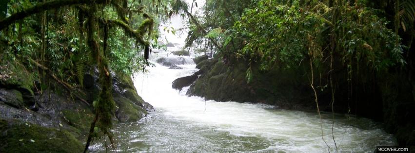Photo costa rica nature Facebook Cover for Free