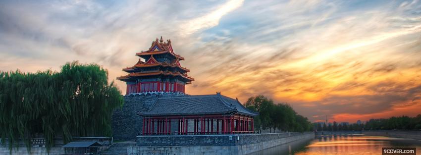 Photo china forbidden city nature Facebook Cover for Free