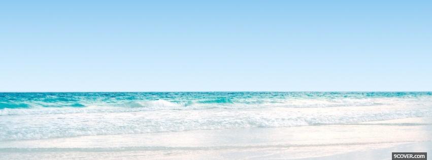 Photo seaside nature Facebook Cover for Free