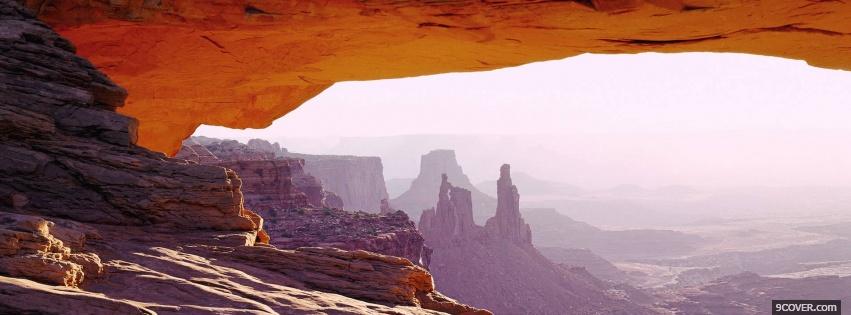 Photo grand canyon nature Facebook Cover for Free