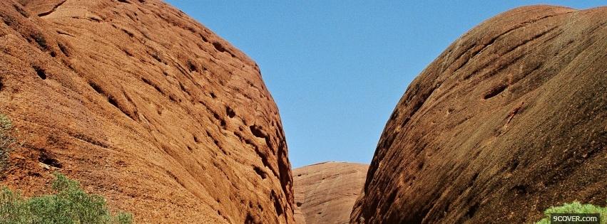 Photo australien outback nature Facebook Cover for Free