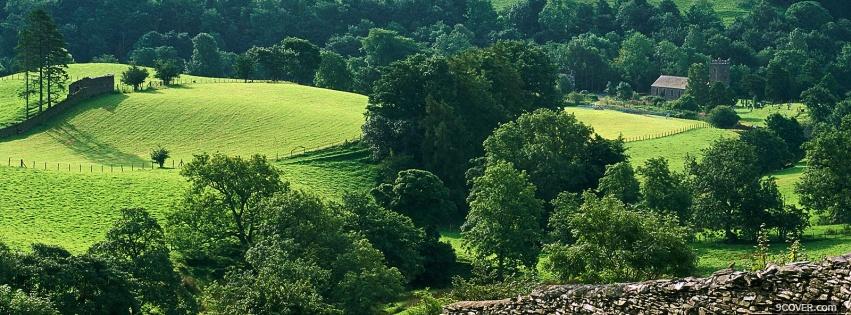 Photo lake district england nature Facebook Cover for Free
