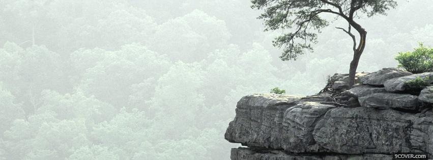 Photo fall creek falls nature Facebook Cover for Free