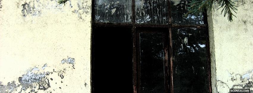 Photo old walls nature Facebook Cover for Free