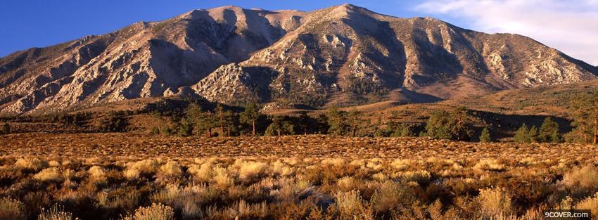 Photo sierra california nature Facebook Cover for Free